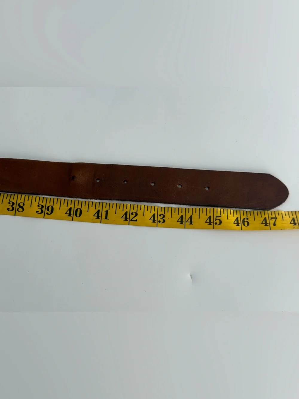 Honest by Brighton‎ Vintage Tan Leather Belt 42